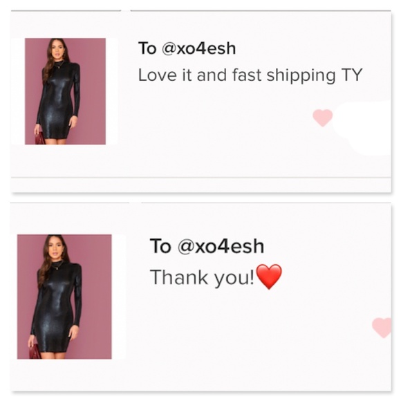 Reptile Texture Black Glamorous Slim Mini Dress - Picture 6 of 16